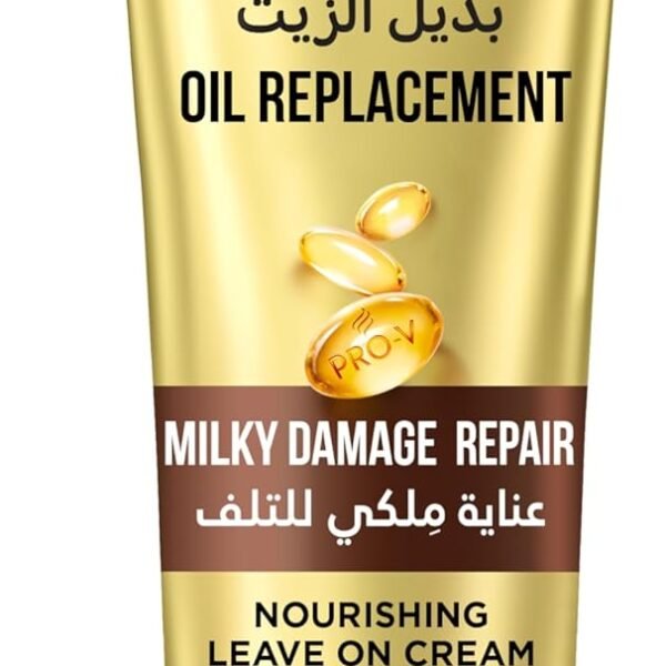 Pantene Pro V Milky Damage Repair Oil Replacement for Damaged Hair, Leave In Conditioner, 275ml