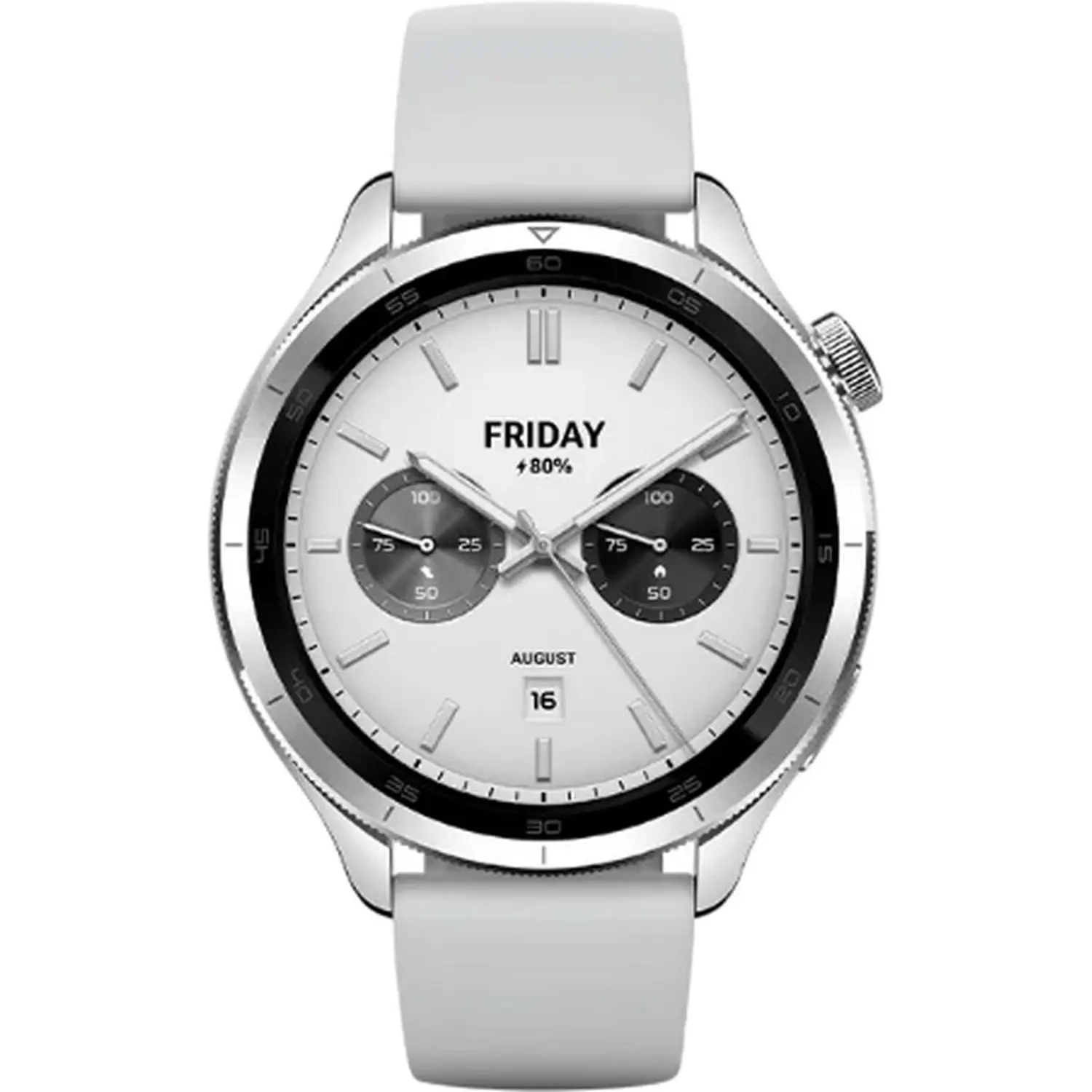 S500922621_1 Xiaomi Watch S4 Smartwatch 1.43″ AMOLED Display, Bluetooth 5.3 Silver - Image 1