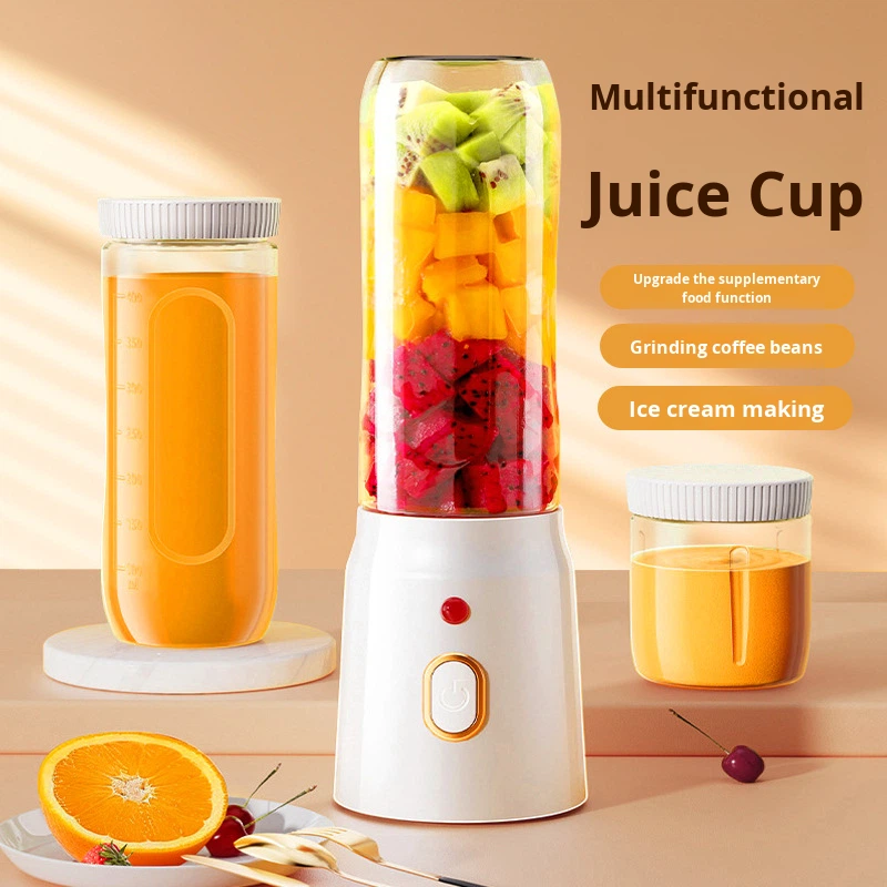 H0f3e3f7c44134410a69e176d281cf72fq Electric Blender Juicer Rechargeable Mixer Fresh Fruit Grinder Portable Cup Shakes Smoothie Maker - Image 1