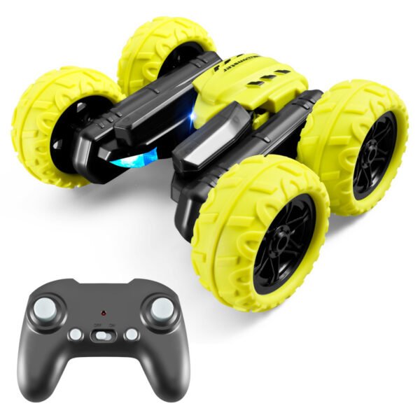 S688 2.4G RC Stunt Car Double Sided Twist Car with LED Light Popular Remote Control Model