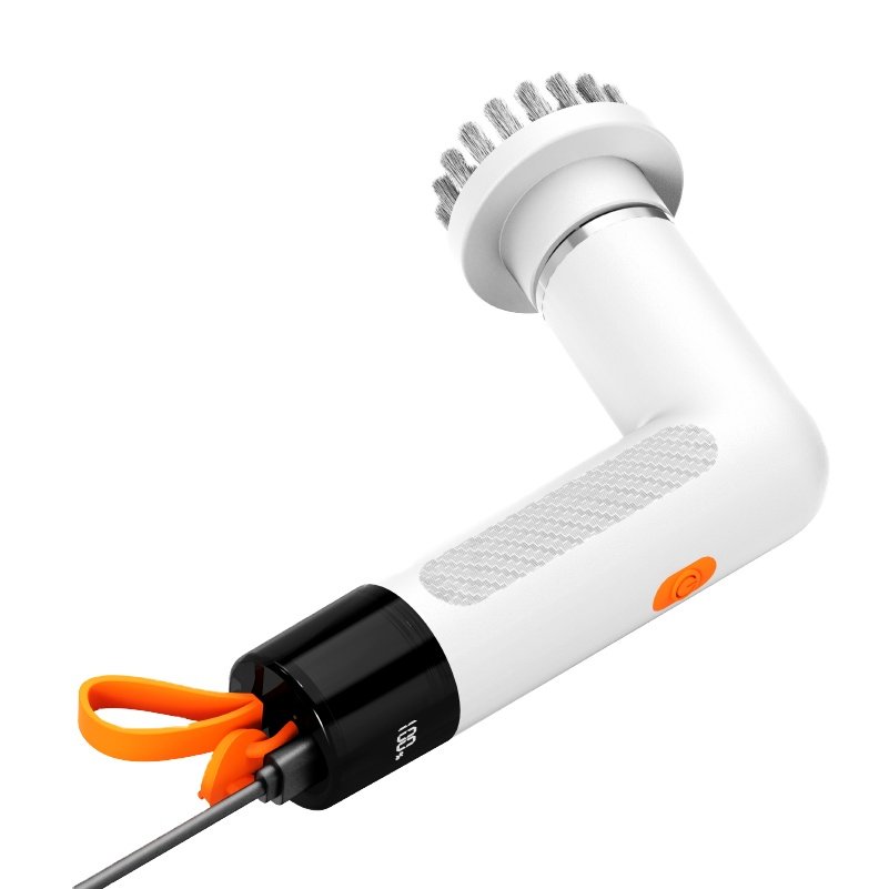 H93cf0face8554b3b8813a3b32b093edcq Home Kitchen Tool Mini Electric Spin Scrubber Automtico De Cocina Electric Powerful Cleaning Brush - Image 1